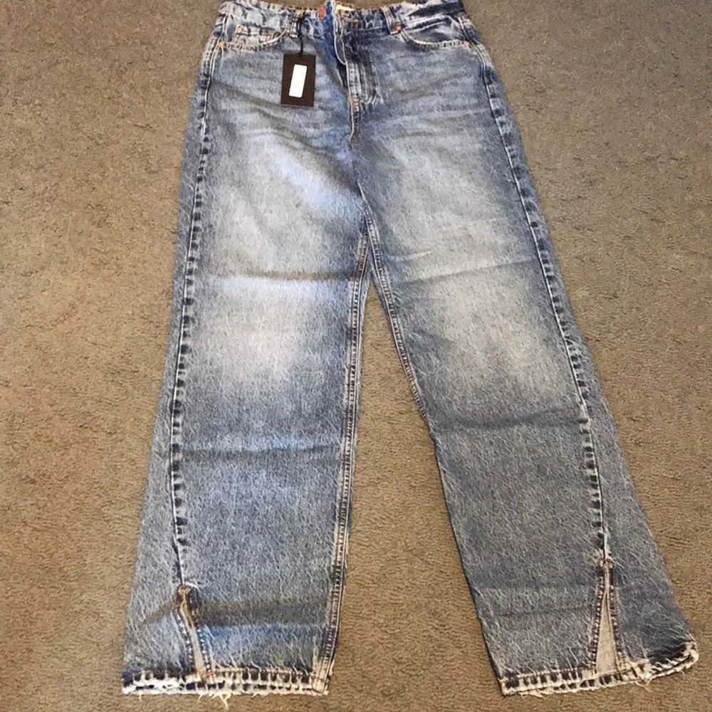 River Island hi waisted jeans 12R